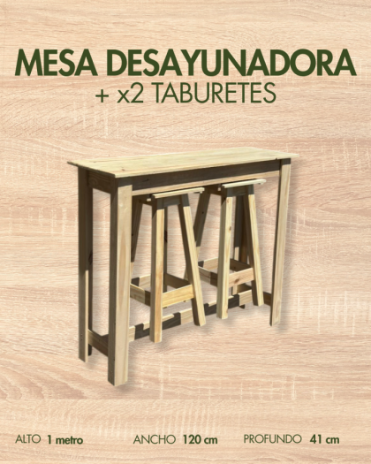ISLAS Y MESAS DESAYUNADORAS